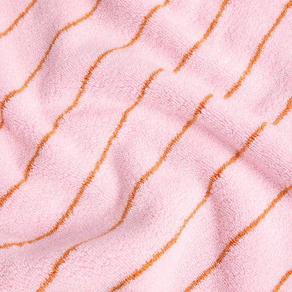 Bath Sheet Pin Stripe Fleur