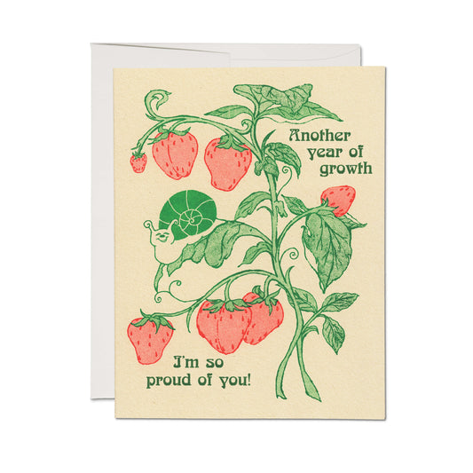 Another Year of Growth Card