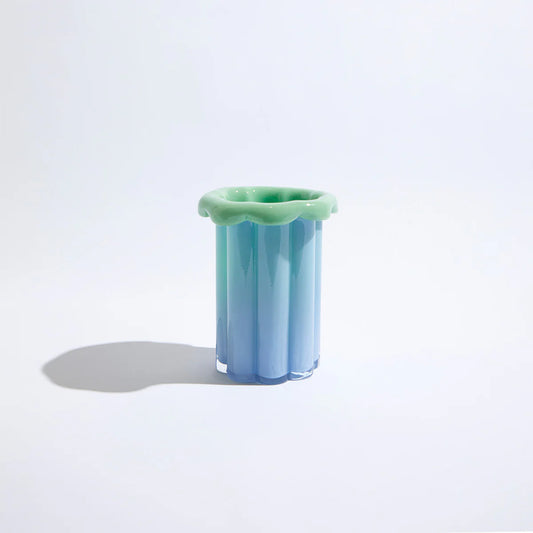 Buttercup Blue Vase