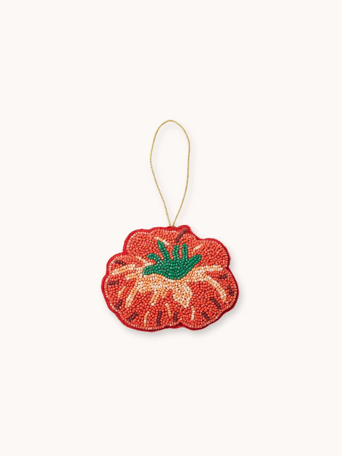 Heirloom Tomato Beaded Decoration