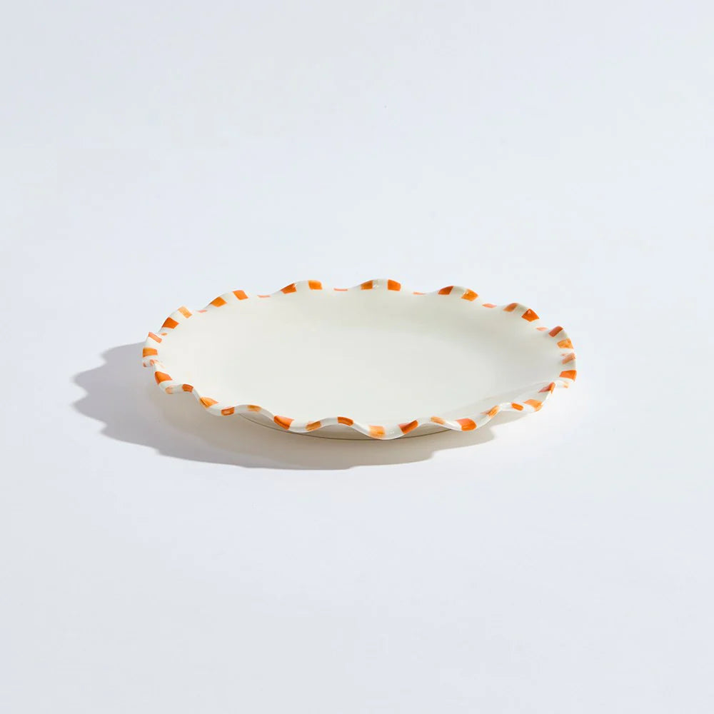 Cabana Dinner Plate ~ Orange