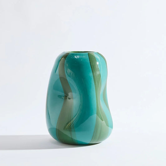 Candy Large Teal Vase