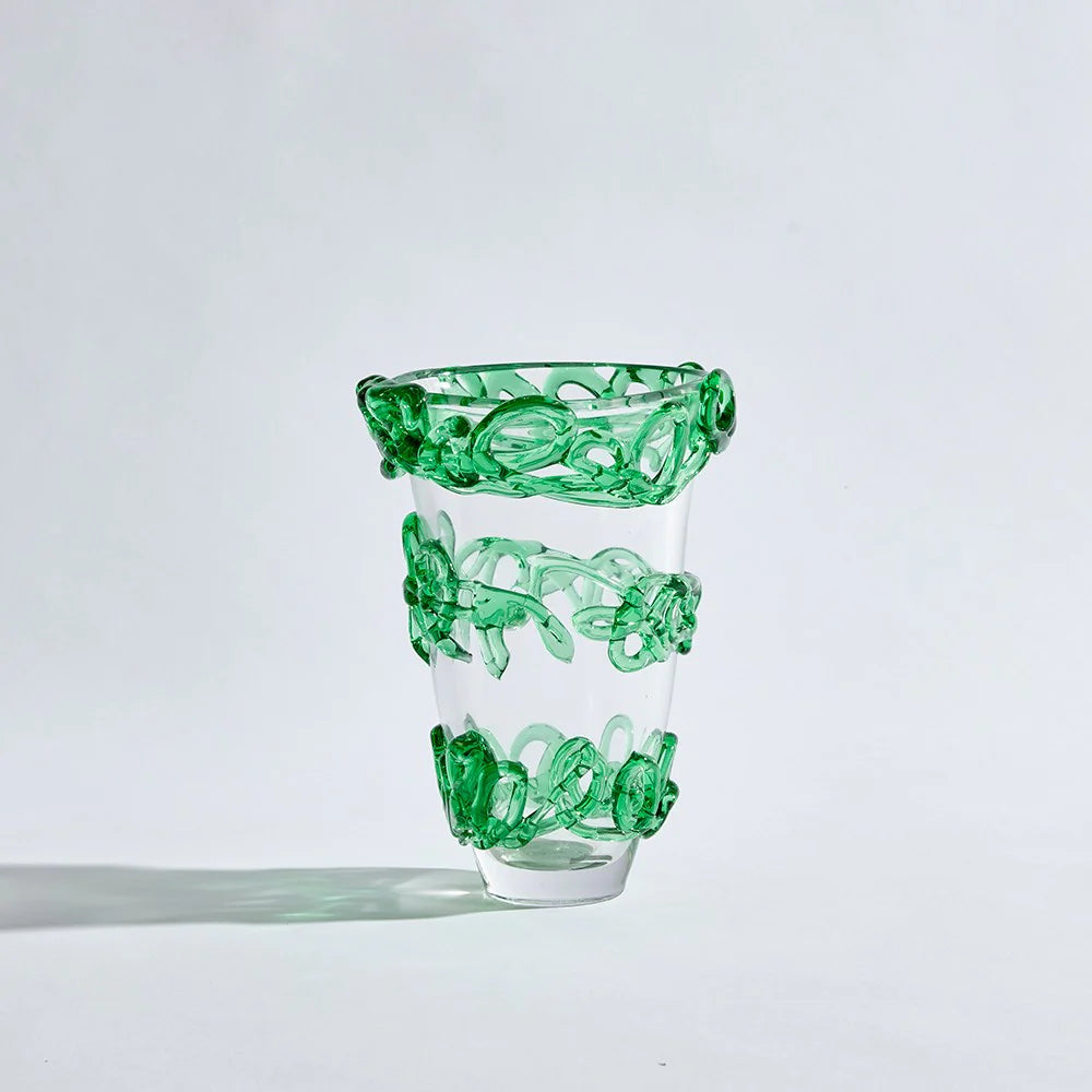Loop Green Vase