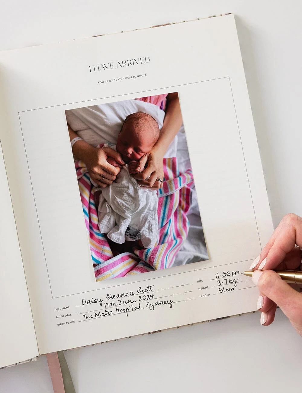 Heirloom Baby Memory Journal - Woodland