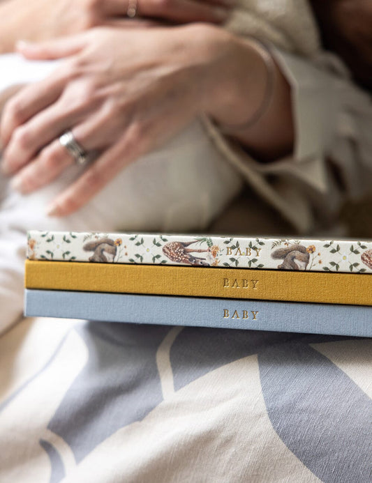 Heirloom Baby Memory Journal ~ Luna Blue