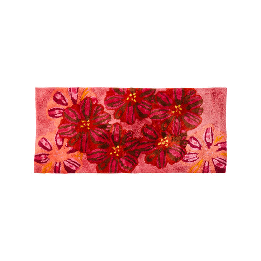 Candy Pink Long Bath Mat