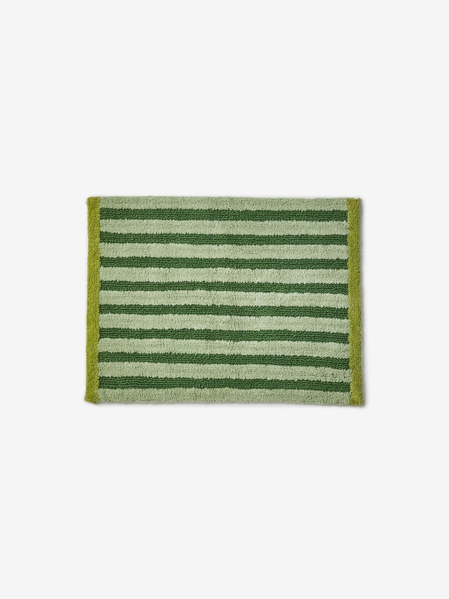 Stripe Khaki Bath Mat