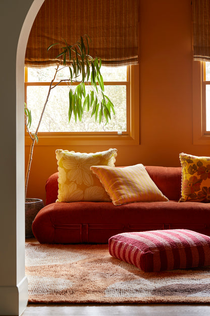 Margot Mustard 60cm Cushion