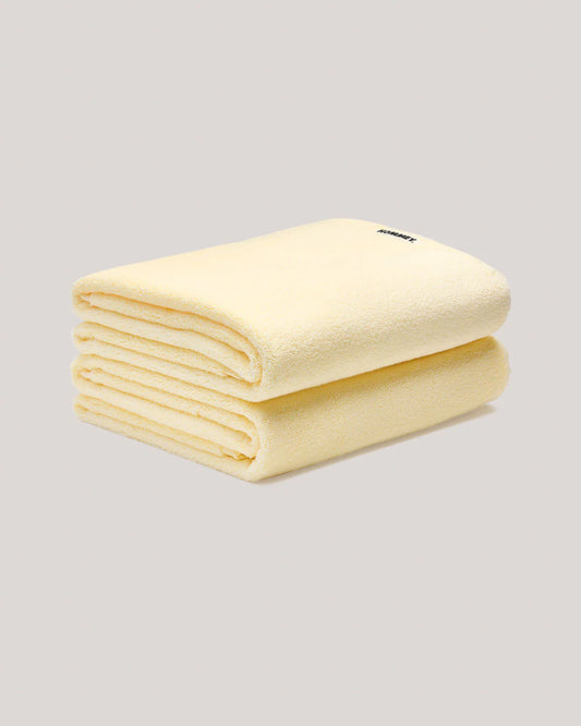 Bath Sheet ~ Custard