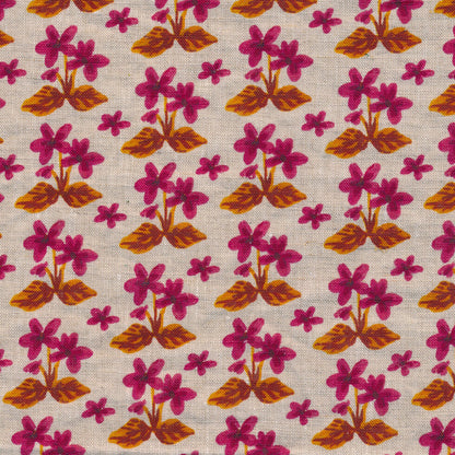 Buttercup Rust / Petit Madeline Pink Quilted Throw