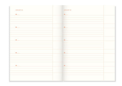 One Line a Day Journal ~ Jungle