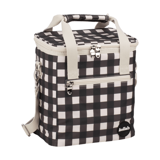 Mini Cooler Black Check
