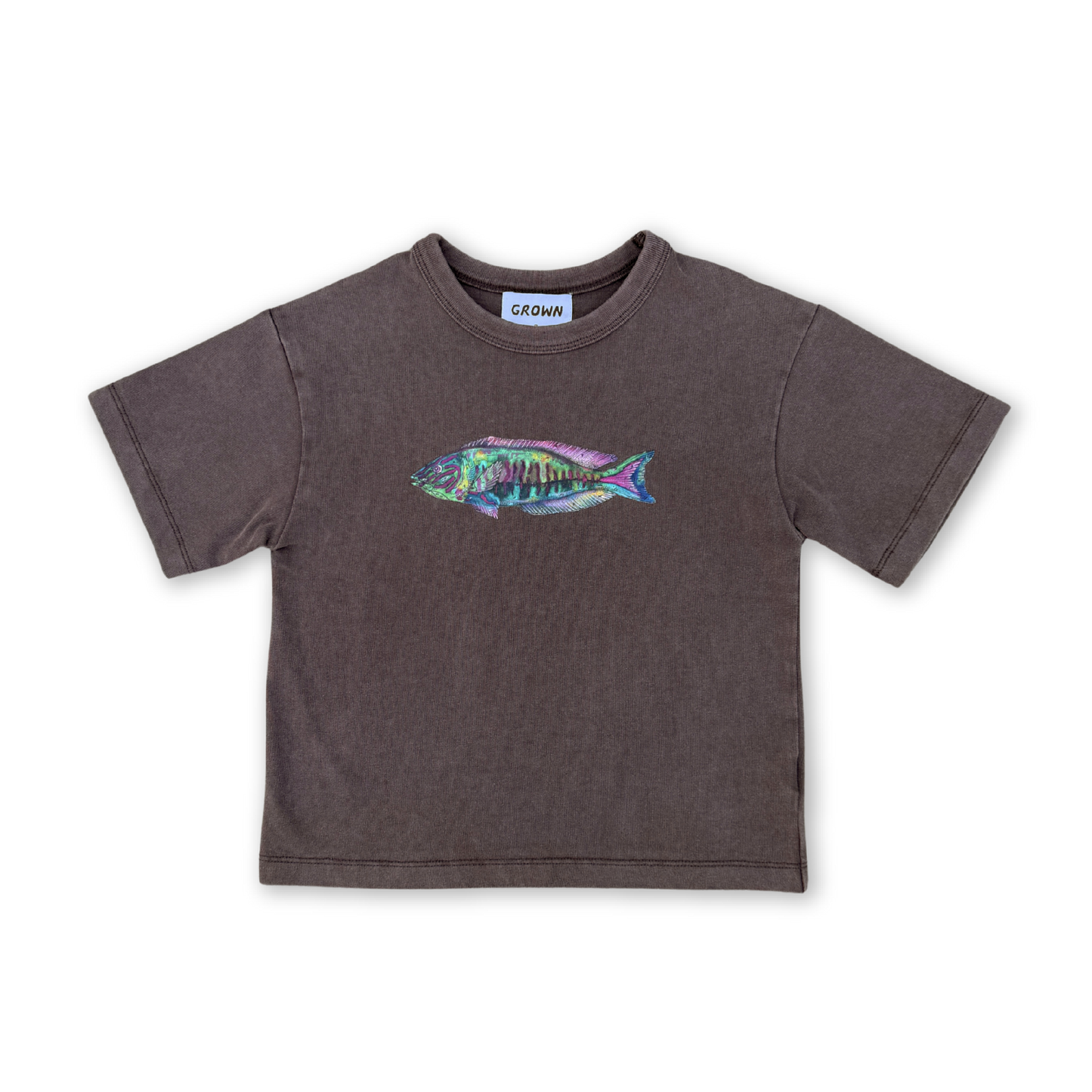 Parrot Fish Tee - Dune