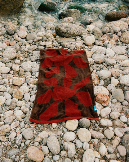 Calvi Towel ~ Red