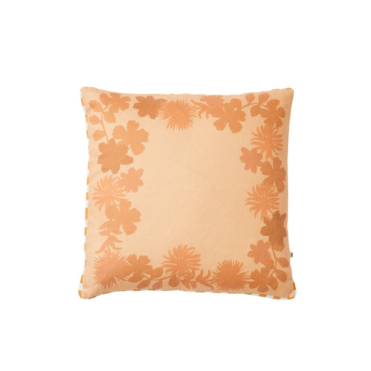 Flora Buff Cushion 50cm