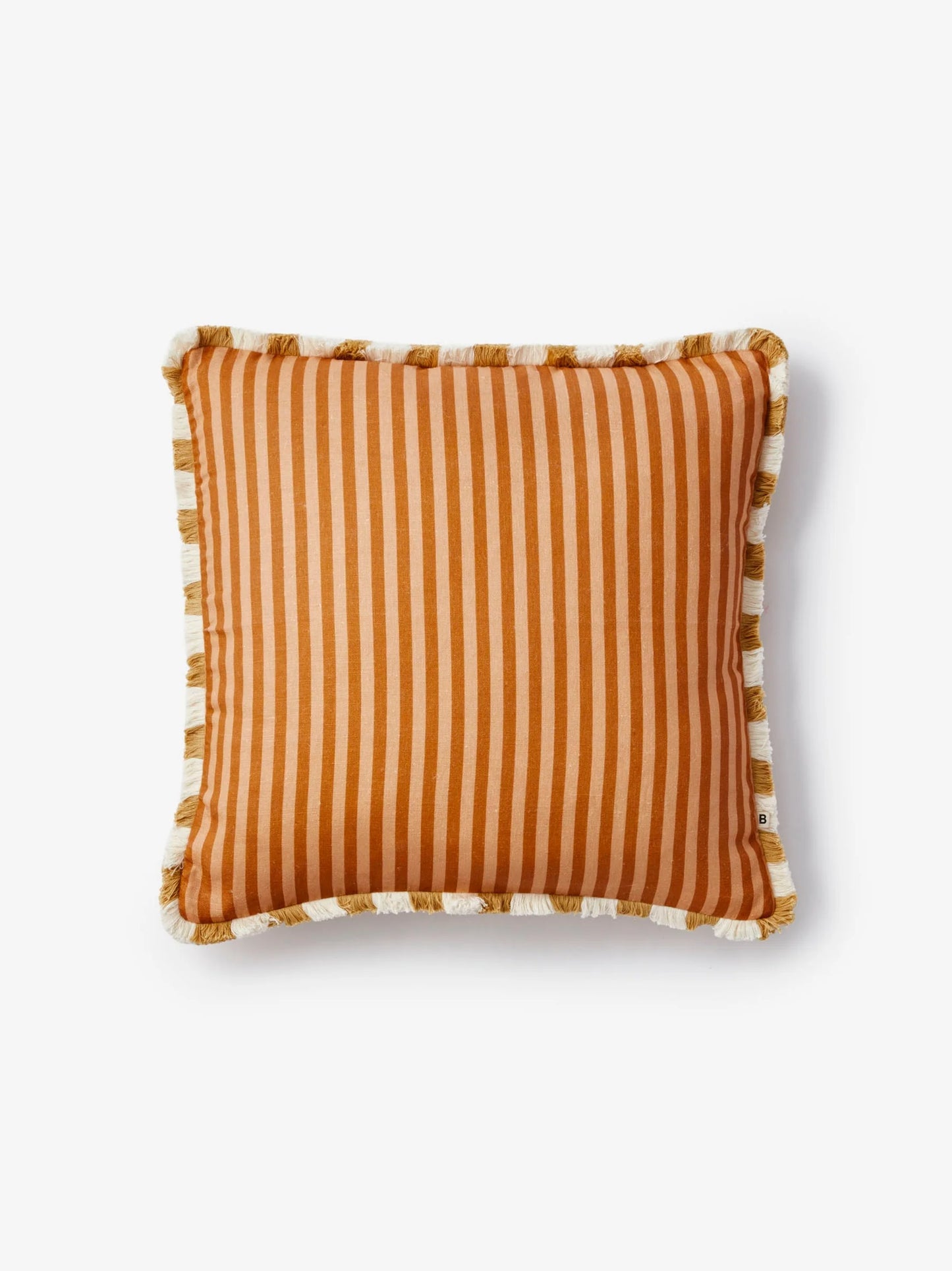 Pinstripe Nutmeg 50cm Cushion