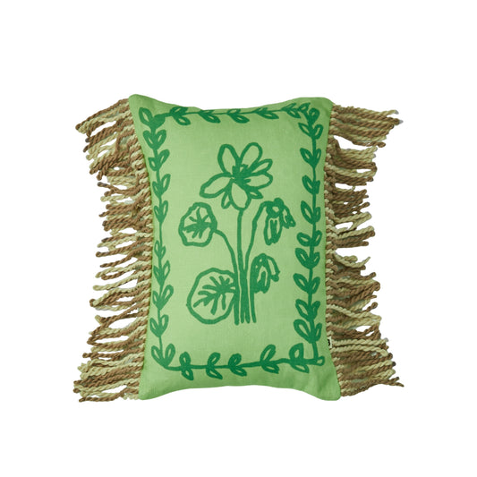 Petra Green Cushion