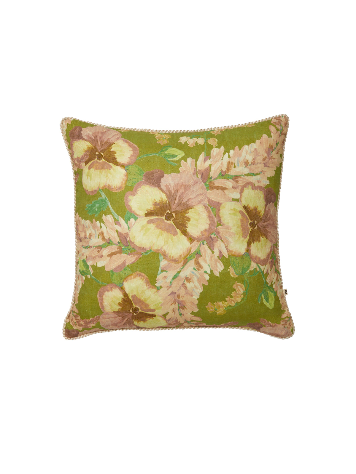 Mountain Floral Citrine 50cm Cushion