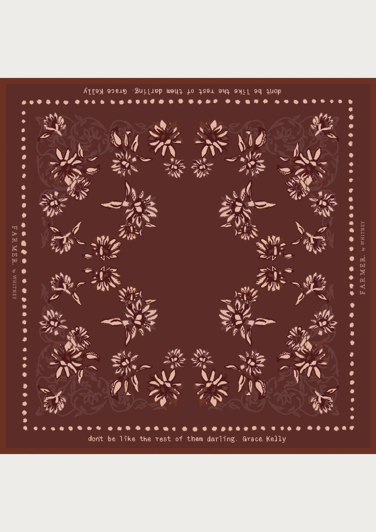 Grace Cotton Bandana 65 x 65