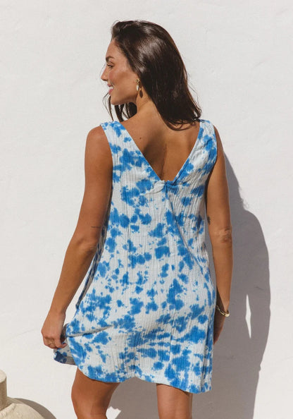 Paros Mini Dress ~ Tie Dye