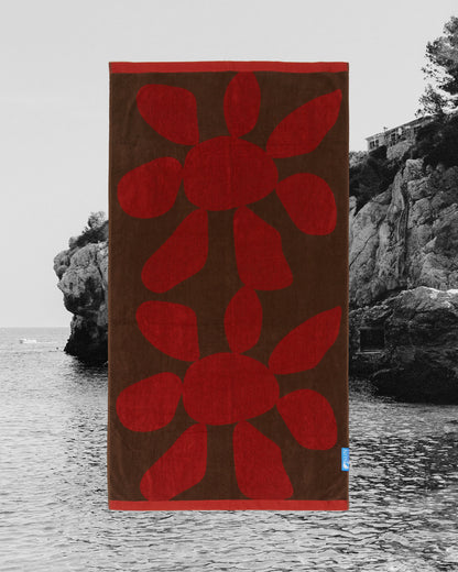 Calvi Towel ~ Red
