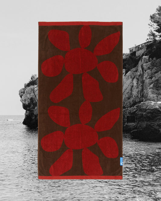 Calvi Towel ~ Red