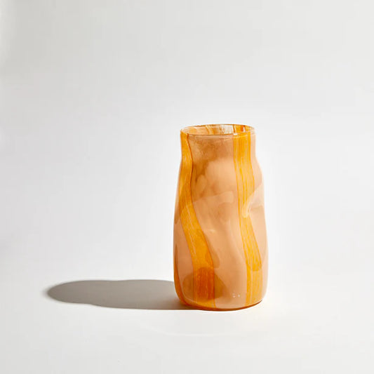 Candy Cylinder Vase Nude Mango
