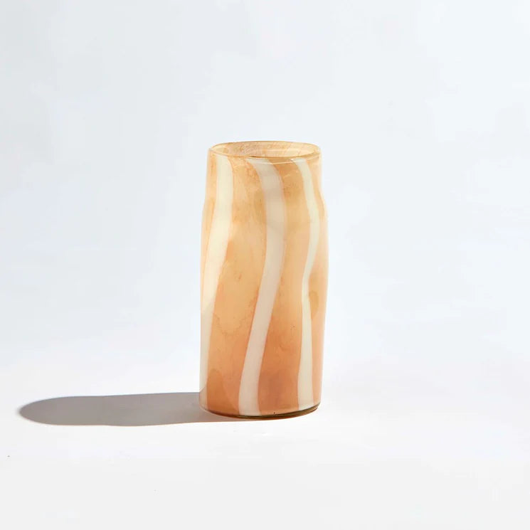 Candy Cylinder Vase Natural