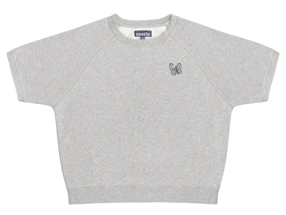 Ribbon Short Sleeve Sweater