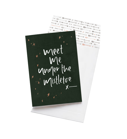 Mistletoe Card