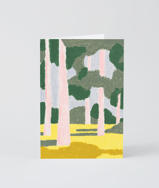 Art Card Pink Forest