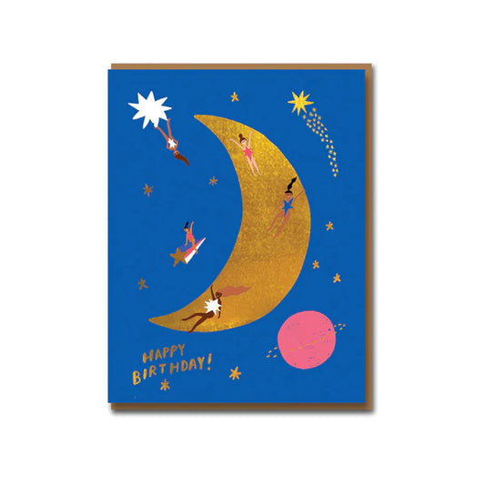 Moon Landing Card