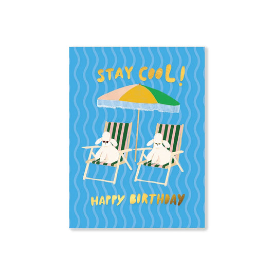 Cool Poodles Card
