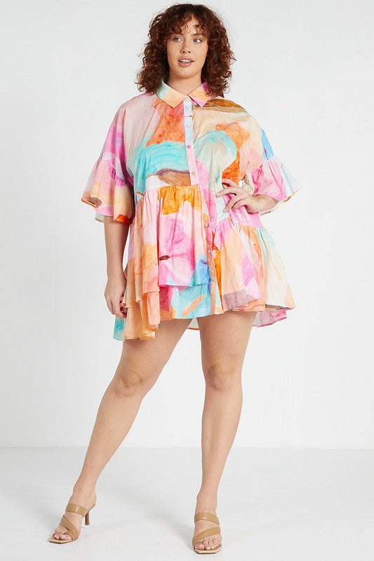 Genoa Mini Dress - Little Lola