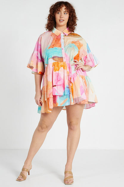 Genoa Mini Dress - Little Lola