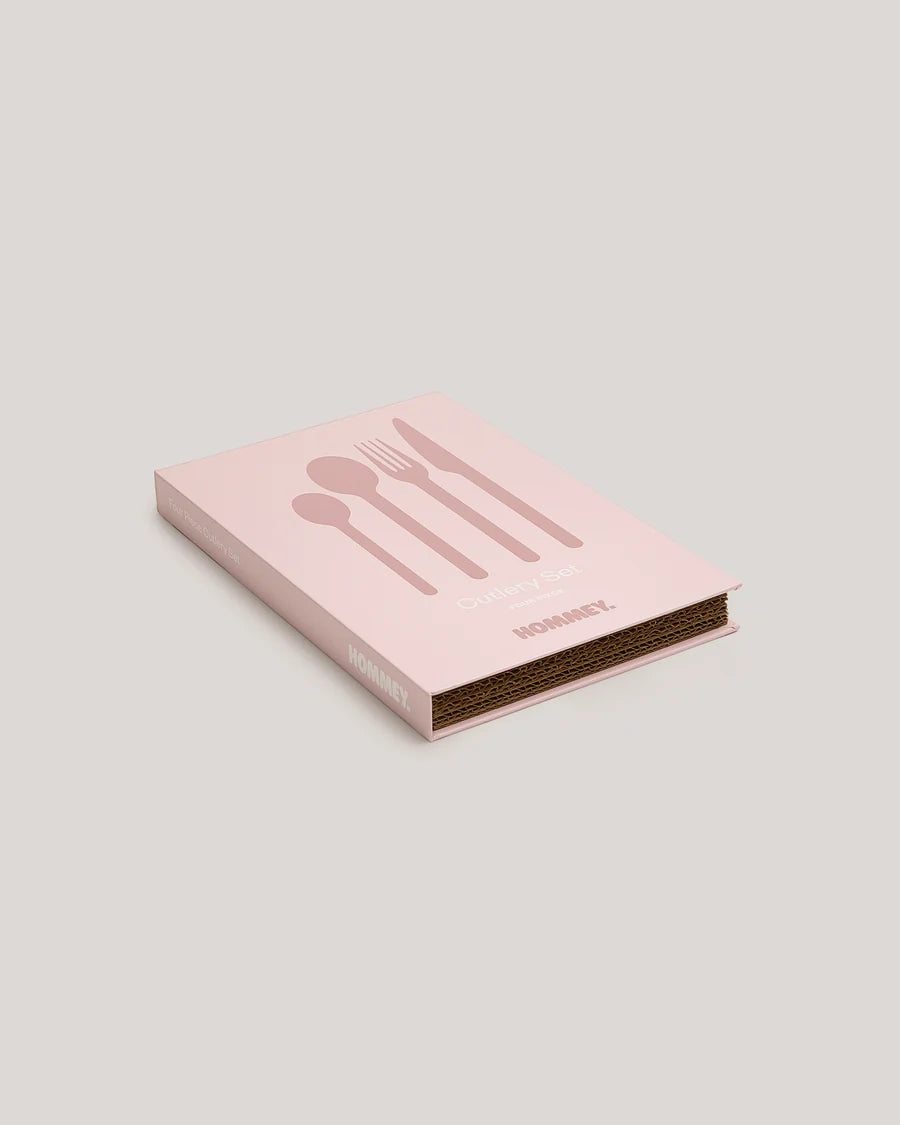 Cutlery 4pk ~ Blush