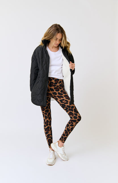 Bridie Jacket Black Cream