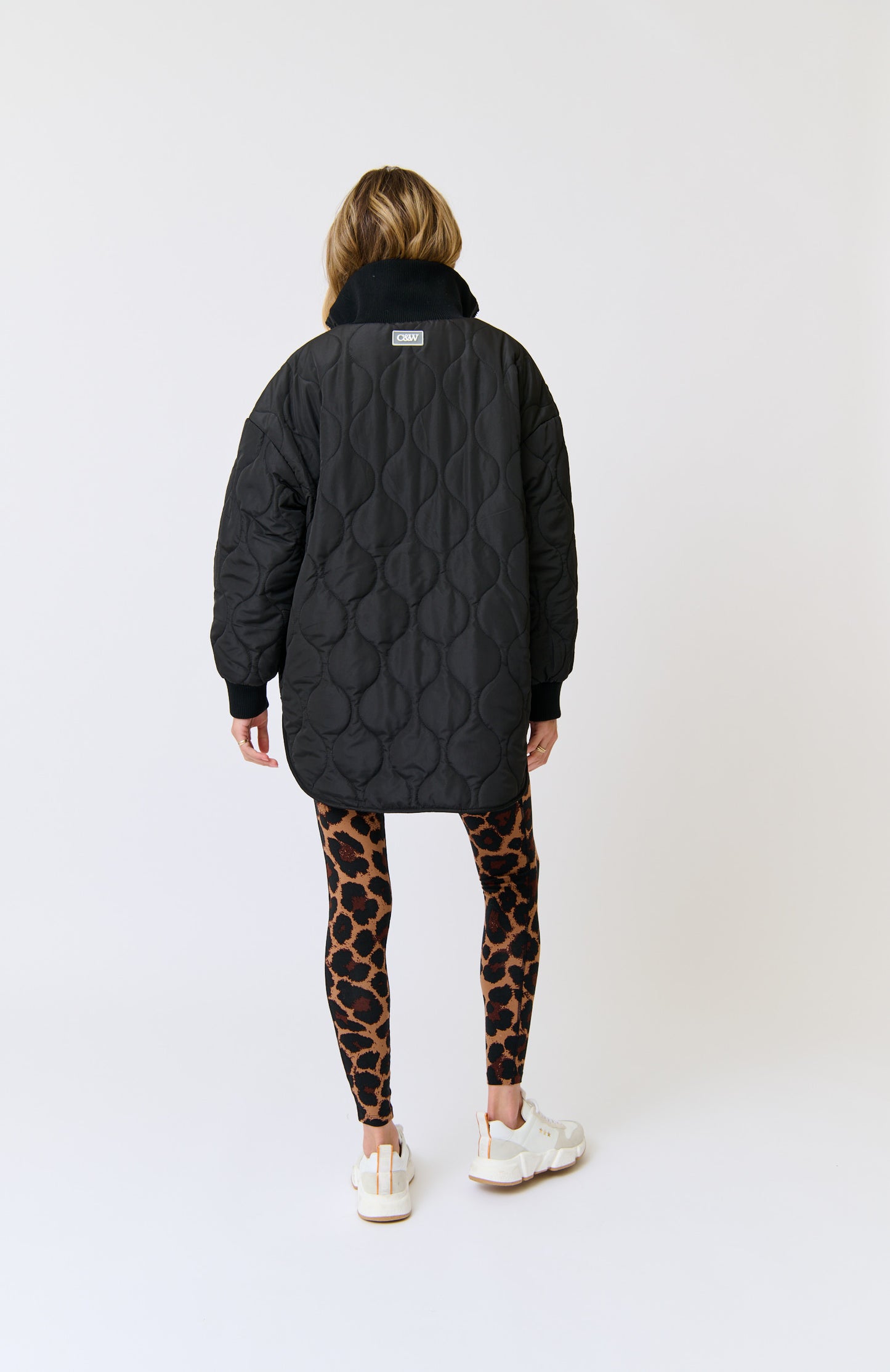Bridie Jacket Black Cream