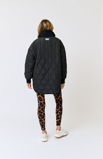 Bridie Jacket Black Cream