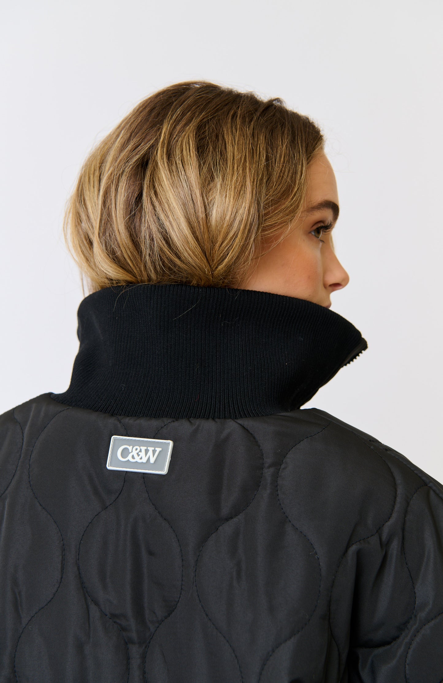 Bridie Jacket Black Cream