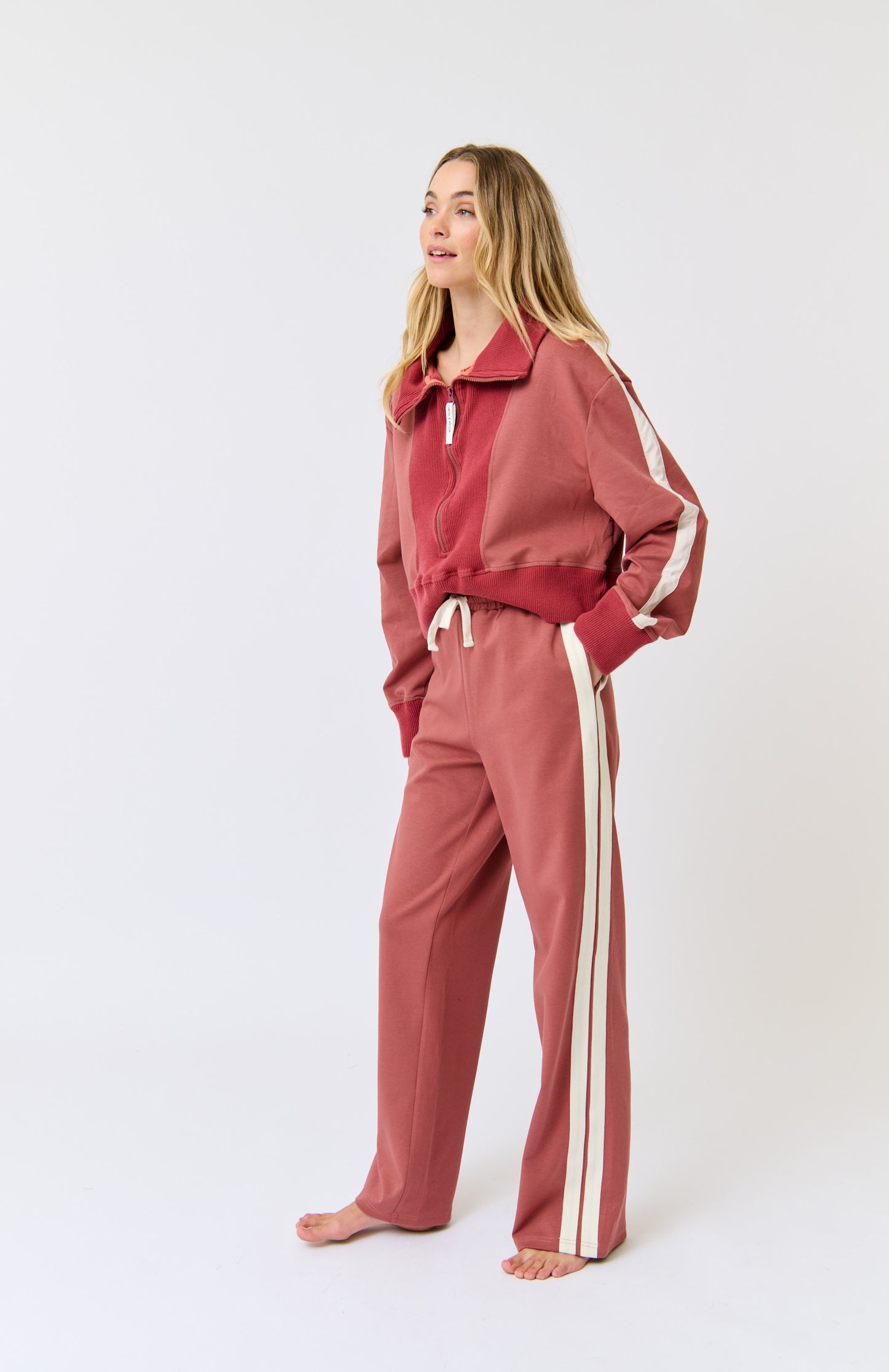 Adeline Pant - Dusty Rose