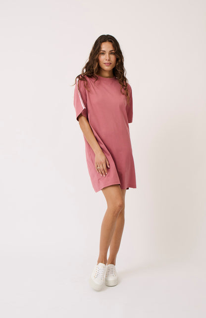 Carmen Shirt Dress - Dusty Rose
