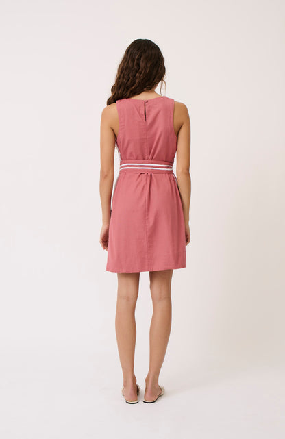 Sienna Dress - Dusty Rose