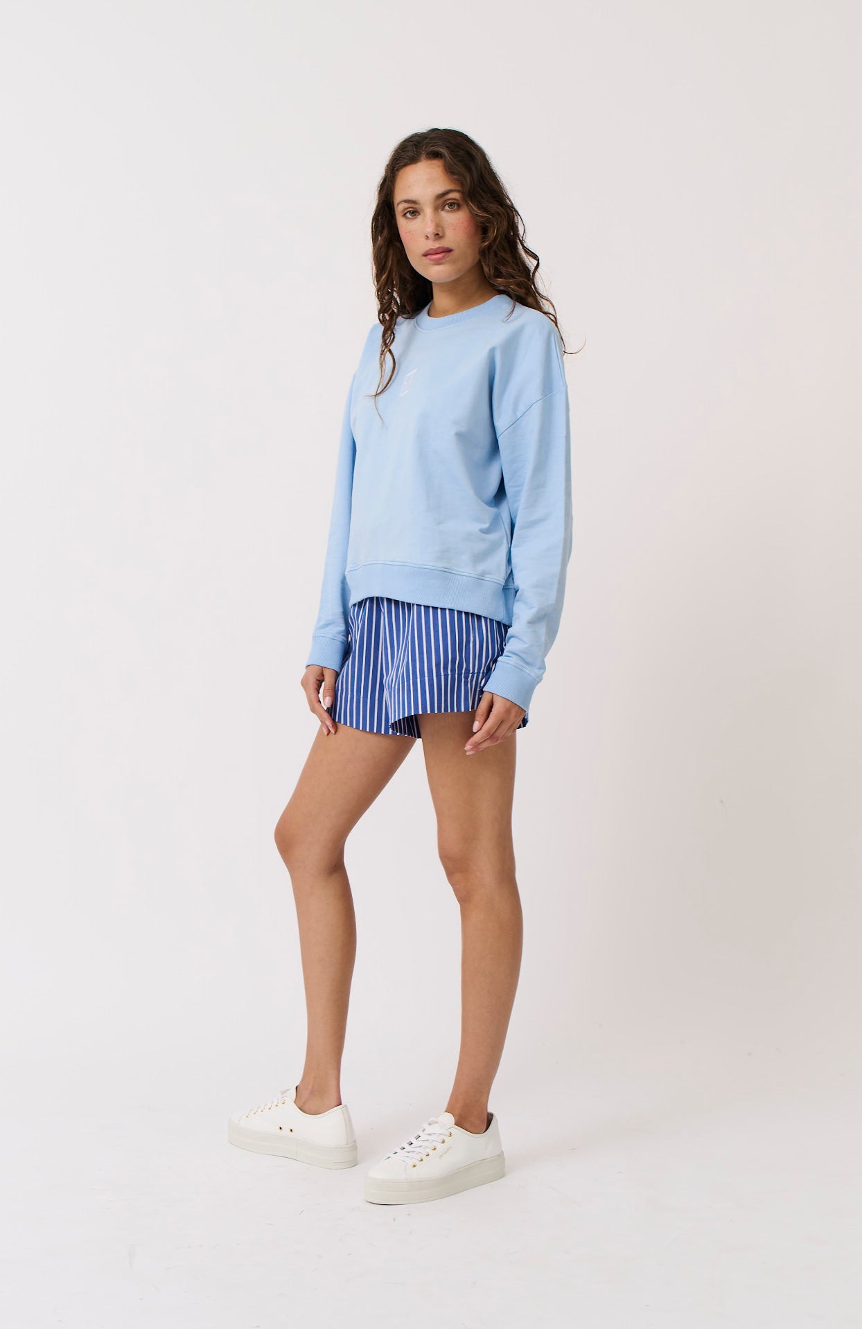 Ada Slim Sweater - Mist