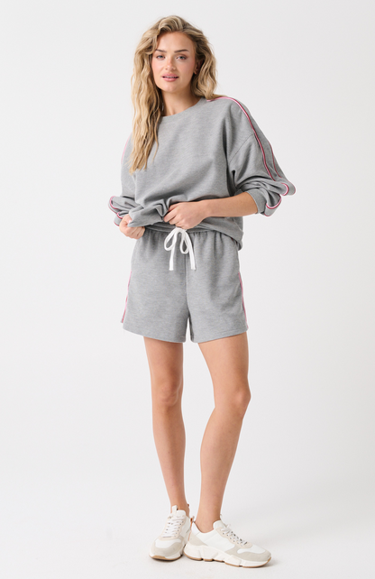 Frankie Sweater- Grey Marle