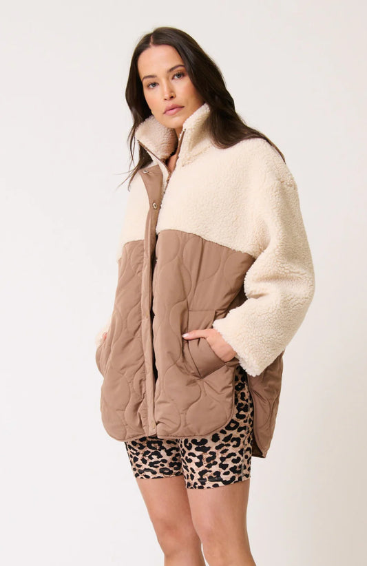 Brielle Jacket - Fawn / Cream