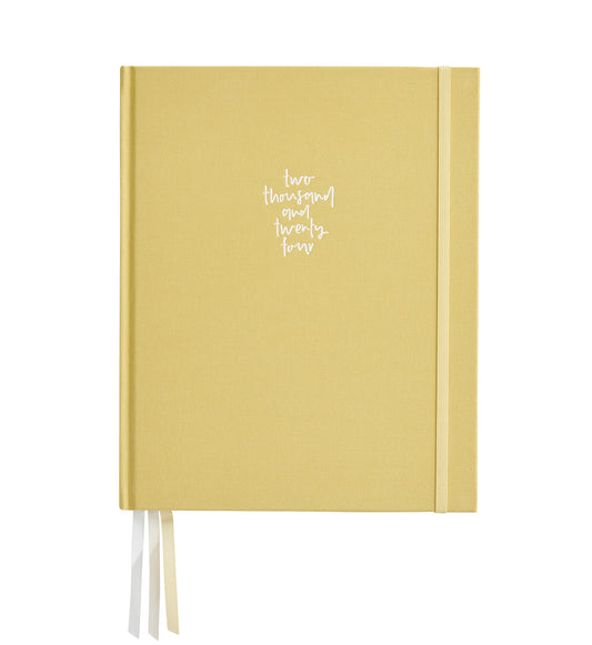 2024 Signature Horizontal Weekly Planner Limoncello