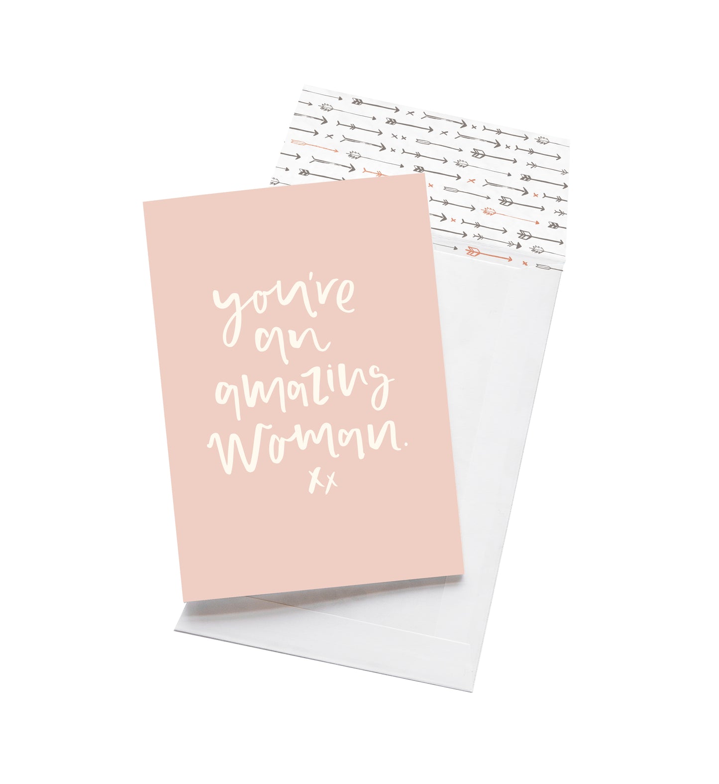 You're An Amazing Woman Card