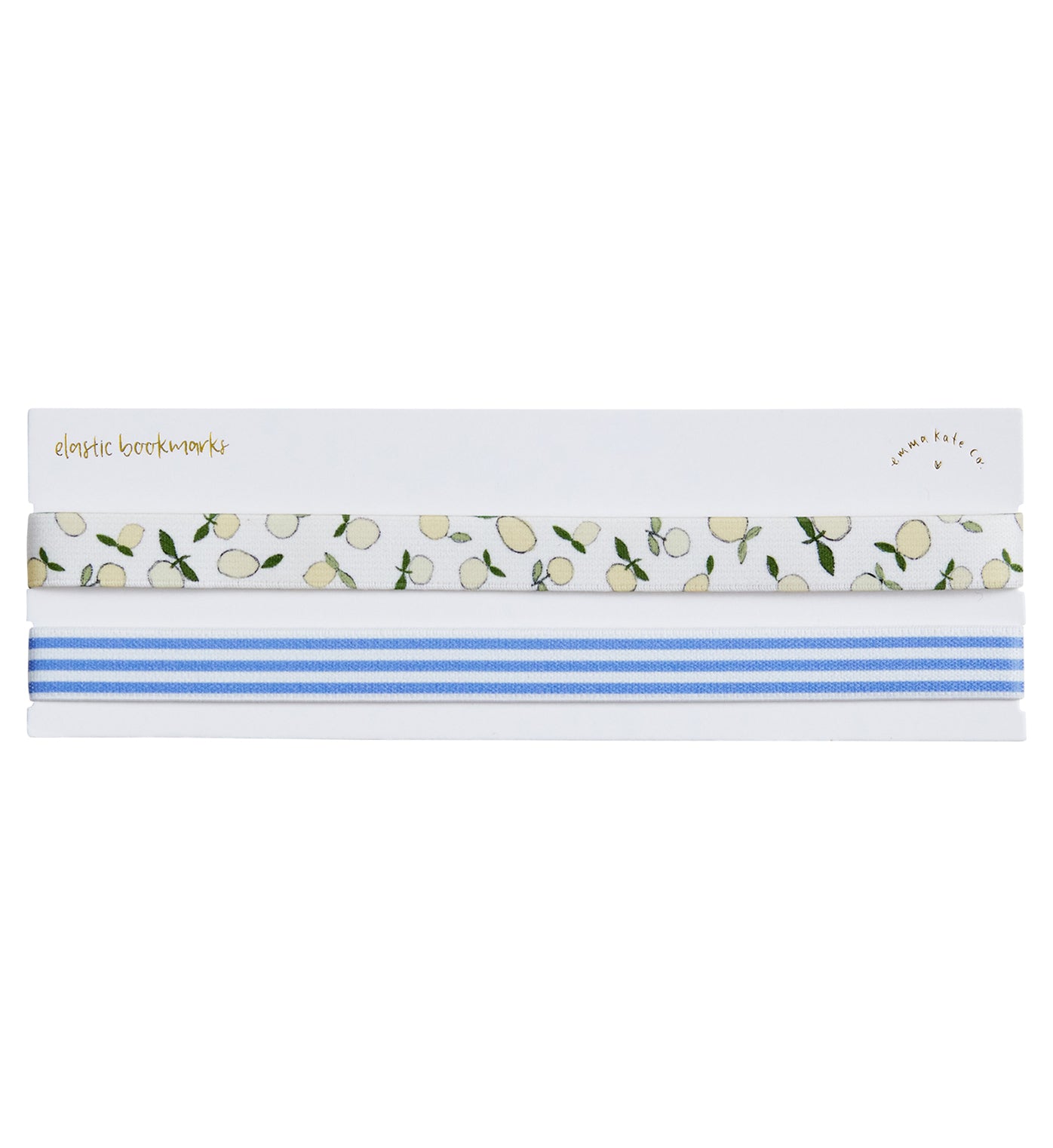 Elastic Bookmark Set Limoncello + Amalfi