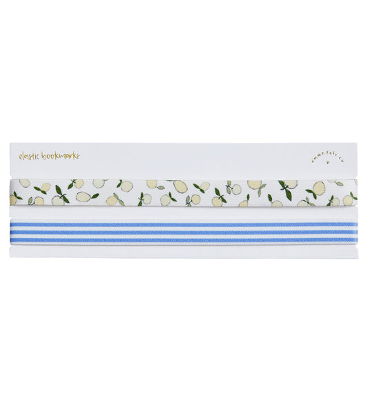 Elastic Bookmark Set Limoncello + Amalfi